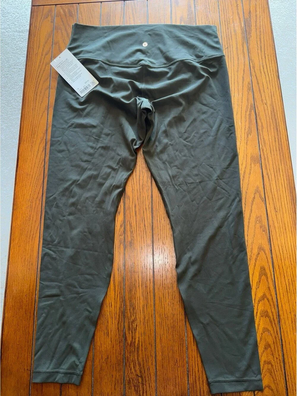 Lululemon Align High Rise 28” Dark Olive Size 16 NWT